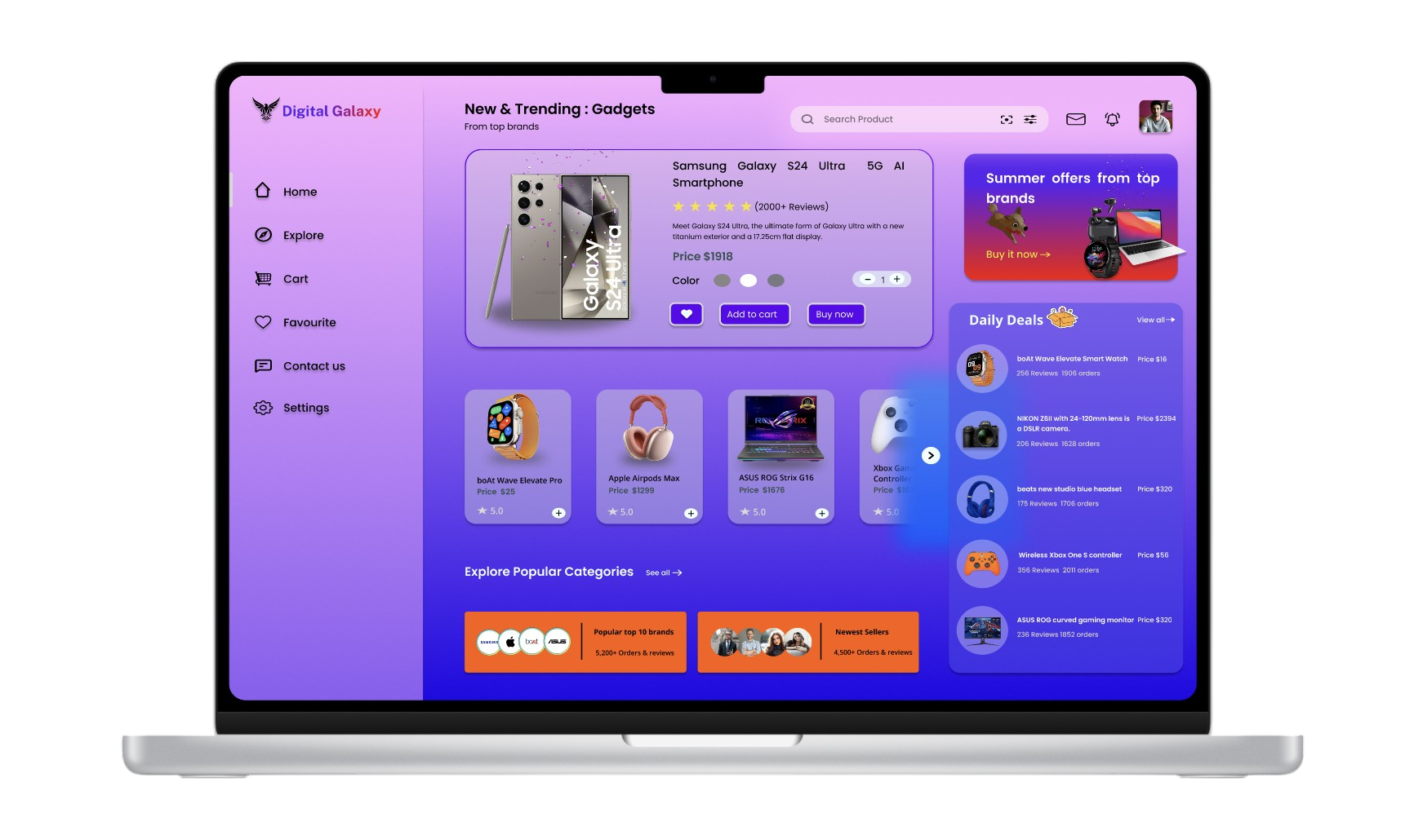 UI/UX sample 1